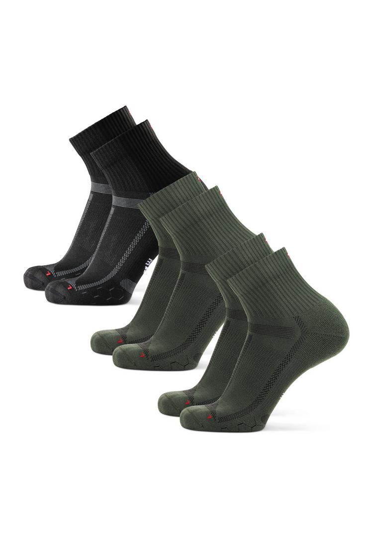 DANISH ENDURANCE DANISH ENDURANCE Long Distance Quarter Socken - black olive - 0 | SportScheck
