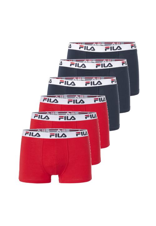 FILA BOXERSHORTS 6ER-PACK Unterhose Herren