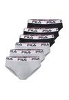 FILA Logo Unterhose Herren - Black-Grey