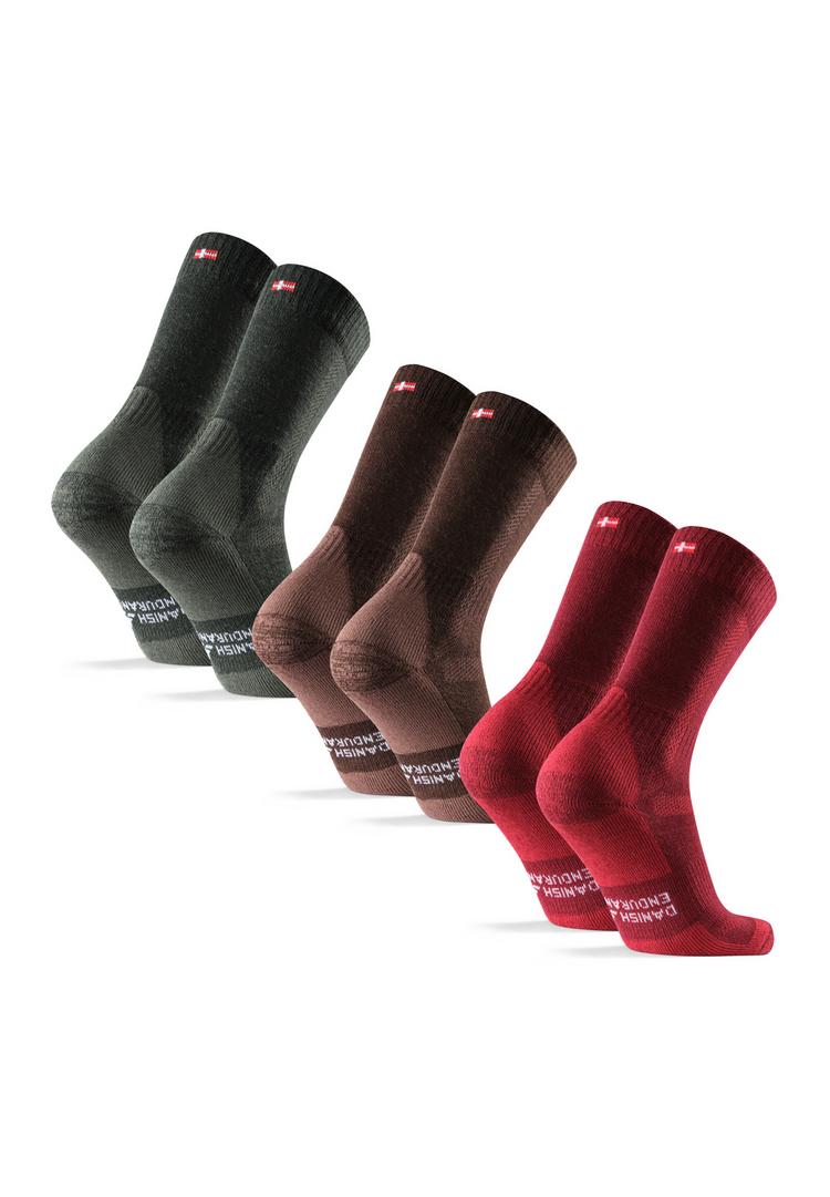 DANISH ENDURANCE DANISH ENDURANCE Classic Hiking Crew Socken - Multicolor - 0 | SportScheck