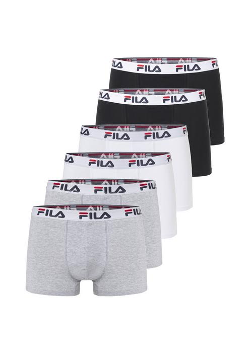 FILA BOXERSHORTS 6ER-PACK Unterhose Herren