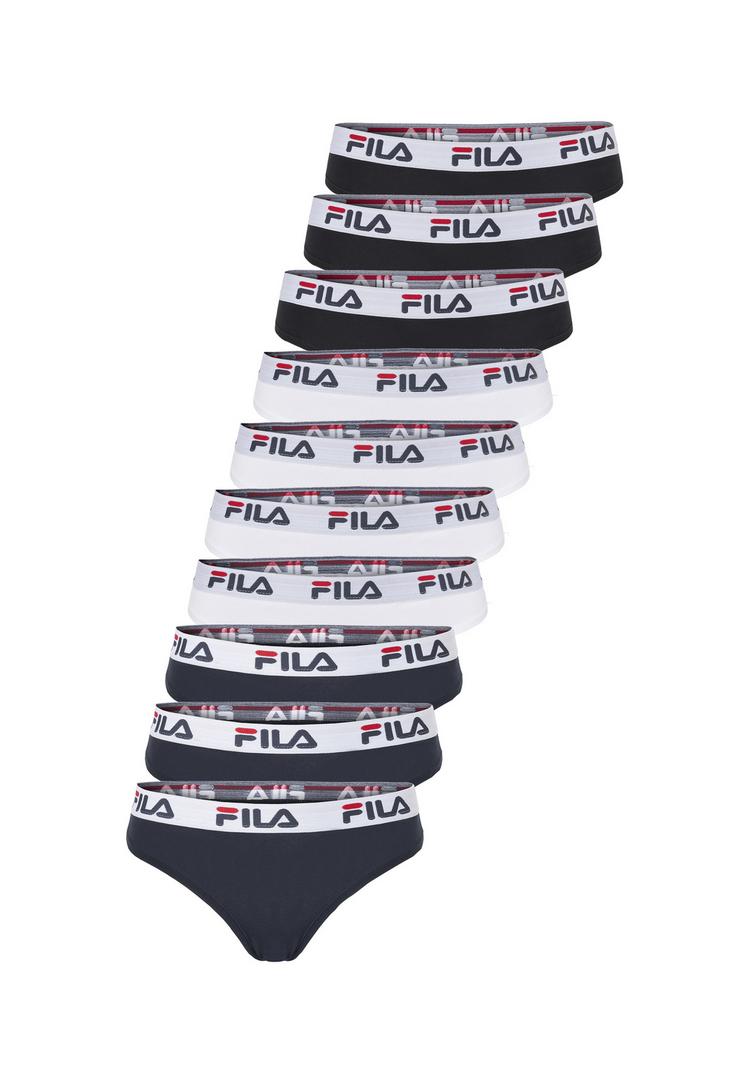 FILA FILA Logo Unterhose Damen - Black-White-Navy - 0 | SportScheck