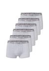 FILA BOXERSHORTS 6ER-PACK Unterhose Herren - Grey