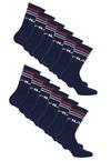 FILA Logo Socken - Navy