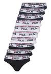 FILA Logo Funktionsunterhose Damen - Black-White-Navy