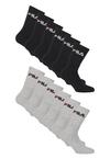 FILA Basic Socken - Black-Grey