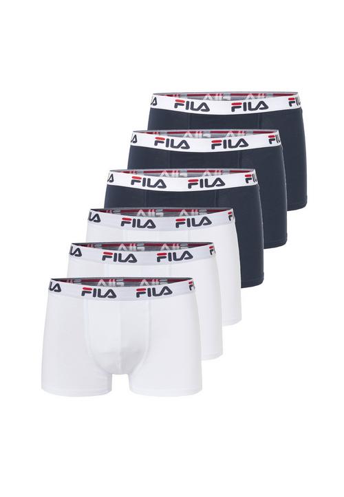 FILA BOXERSHORTS 6ER-PACK Unterhose Herren