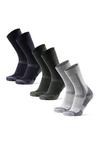 DANISH ENDURANCE Classic Hiking Crew Socken - dark blue