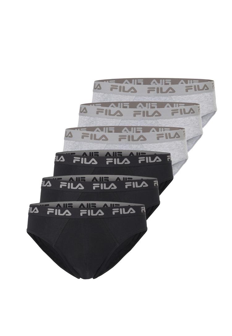 FILA FILA Logo Funktionsunterhose Herren - Black-Grey - 0 | SportScheck
