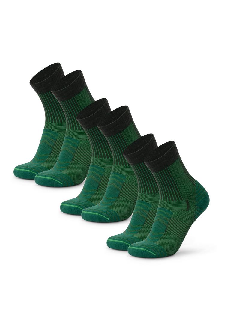 DANISH ENDURANCE DANISH ENDURANCE Light Hiking Crew Socken - green - 0 | SportScheck