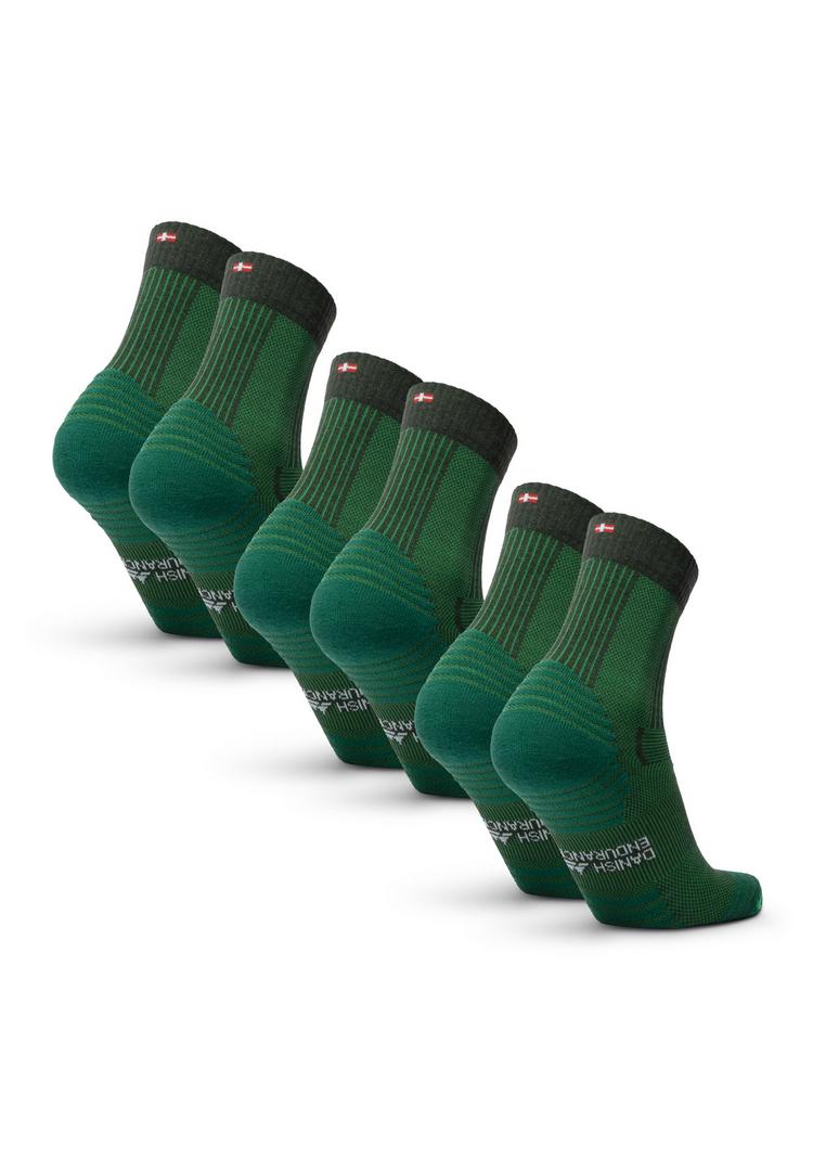 DANISH ENDURANCE DANISH ENDURANCE Light Hiking Crew Socken - green - 0 | SportScheck