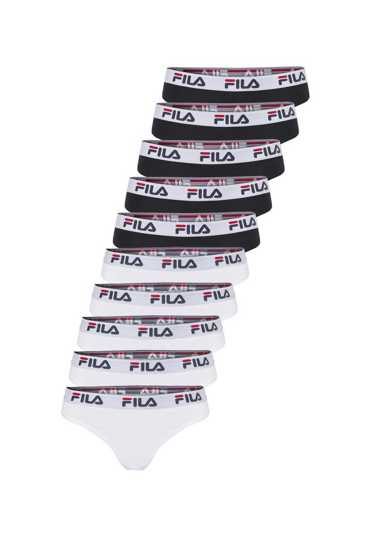 FILA FILA Logo Unterhose Damen - Black-White - 1 | SportScheck
