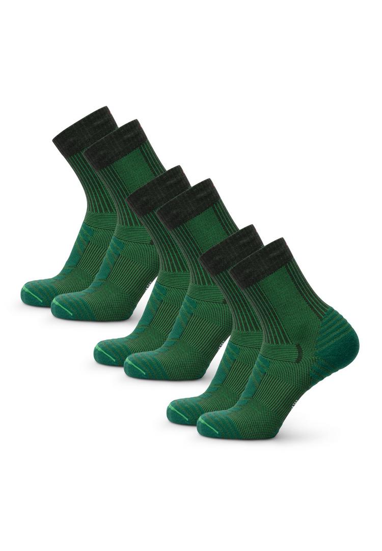 DANISH ENDURANCE DANISH ENDURANCE Light Hiking Crew Socken - green - 0 | SportScheck