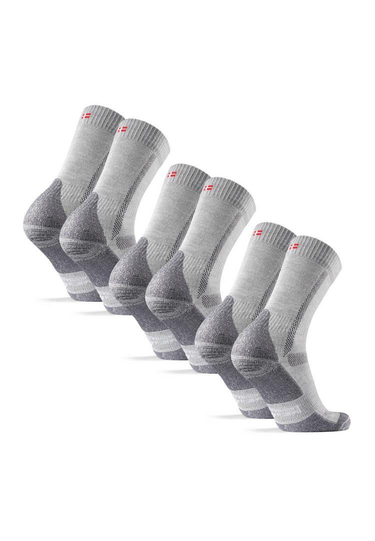 DANISH ENDURANCE DANISH ENDURANCE Classic Hiking Crew Socken - hellgrau - 0 | SportScheck