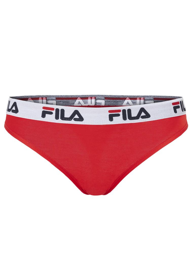 FILA FILA Logo Unterhose Damen - Black-White-Red - 0 | SportScheck