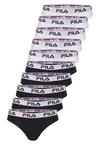 FILA Logo Funktionsunterhose Damen - Black-White