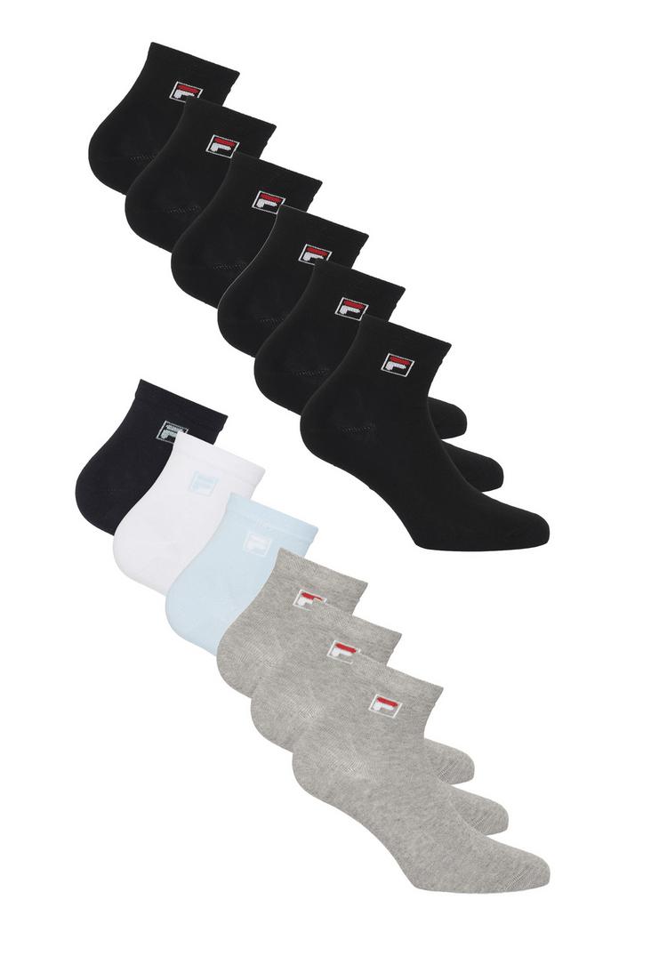 FILA FILA Basic Socken - Black-Grey-Sky - 0 | SportScheck