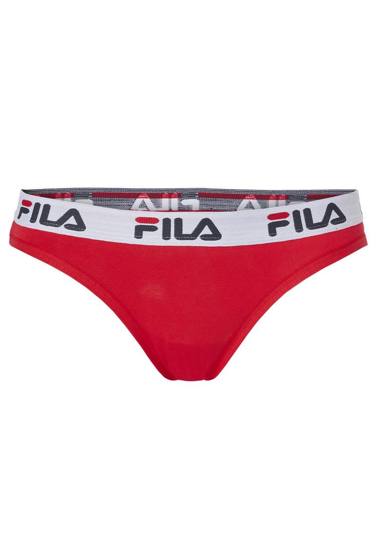 FILA FILA Logo Funktionsunterhose Damen - Black-White-Red - 1 | SportScheck