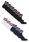 FILA Logo Socken - Black-White-Navy