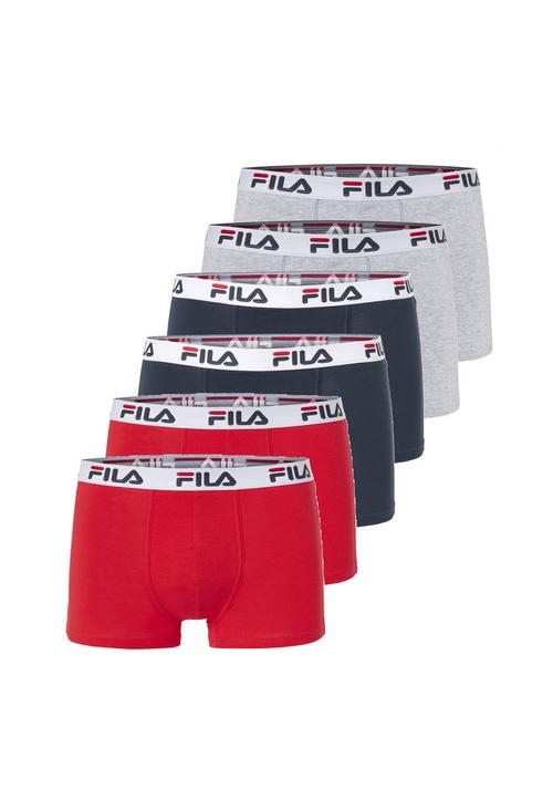FILA BOXERSHORTS 6ER-PACK Unterhose Herren
