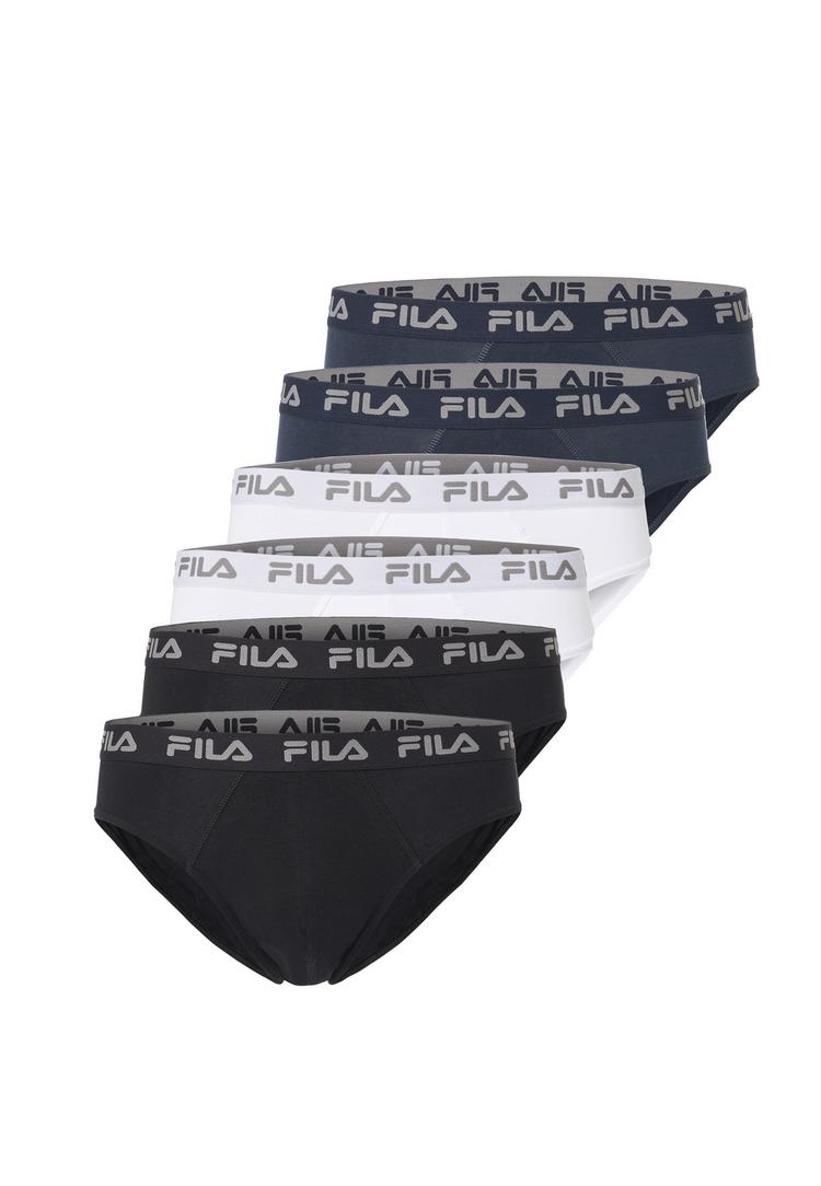FILA FILA Logo Funktionsunterhose Herren - Black-White-Navy - 1 | SportScheck