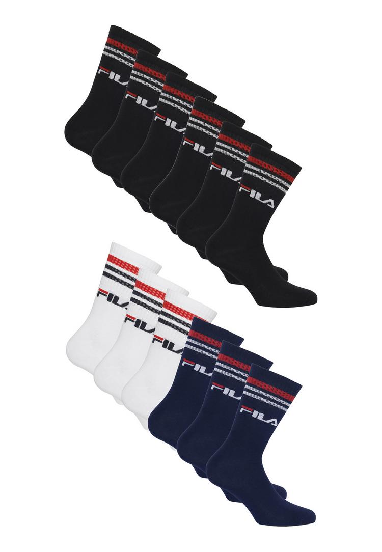 FILA FILA Logo Socken - Black-White-Navy - 0 | SportScheck
