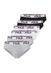 FILA Logo Unterhose Herren - Black-White-Grey