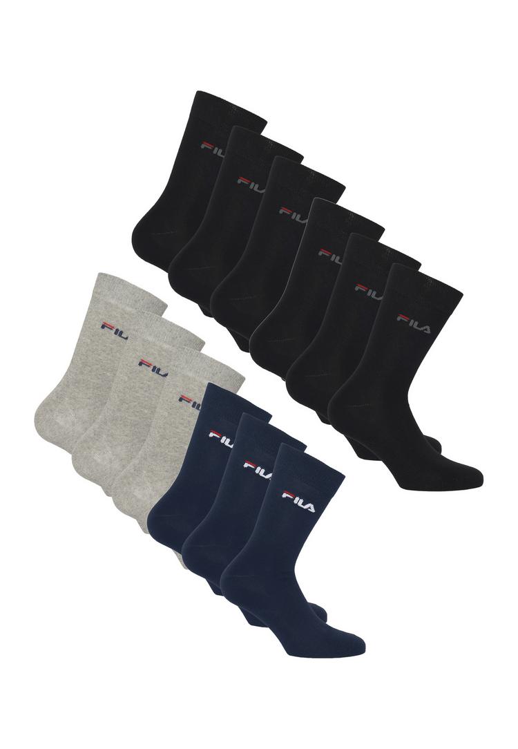FILA FILA Basic Socken - Black-Grey-Navy - 0 | SportScheck