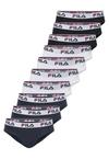 FILA Logo Funktionsunterhose Damen - Black-White-Navy