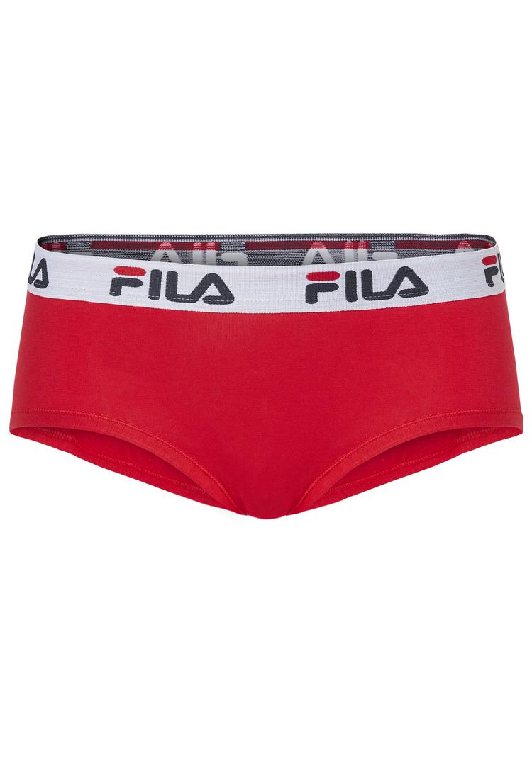FILA FILA Logo Unterhose Damen - Black-White-Red - 1 | SportScheck