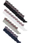 FILA Logo Socken - Black-White-Navy-Grey