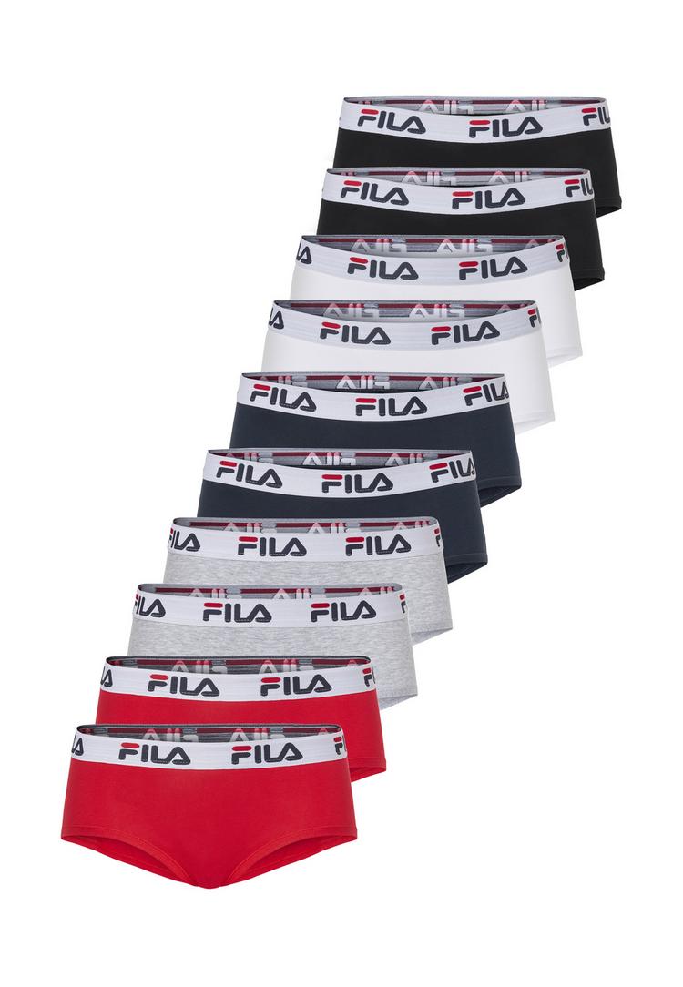 FILA FILA Logo Unterhose Damen - Black-White-Navy-Grey-Red - 2 | SportScheck