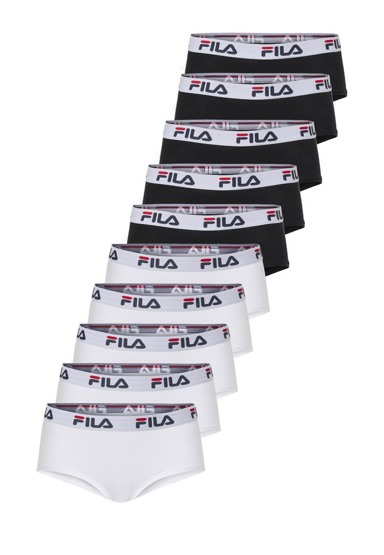 FILA FILA Logo Unterhose Damen - Black-White - 0 | SportScheck