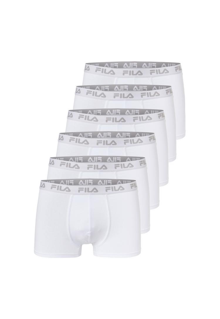FILA FILA BOXERSHORTS 6ER-PACK Unterhose Herren - White - 0 | SportScheck
