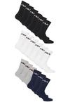 FILA Logo Socken - Black-White-Navy-Grey