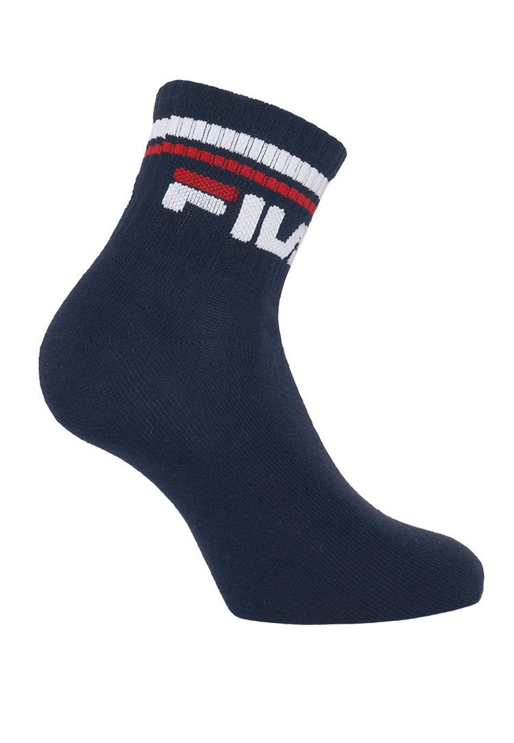 FILA FILA Logo Socken - Black-White-Navy - 2 | SportScheck