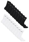 FILA Basic Socken - Black-White