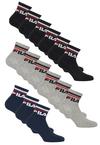 FILA Logo Socken - Black-Grey-Navy