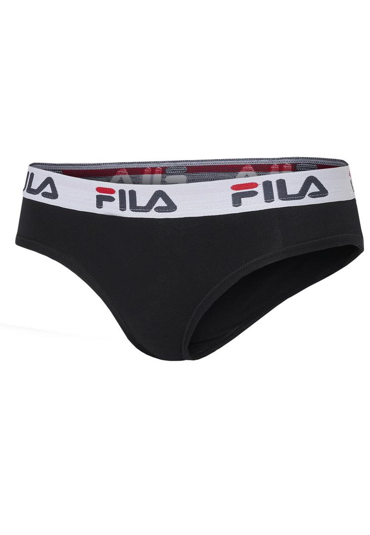 FILA FILA Logo Funktionsunterhose Damen - Black-White-Grey - 1 | SportScheck