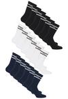 FILA Logo Socken - Black-White-Navy