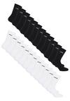 FILA 24er-Pack Socken - Black-White