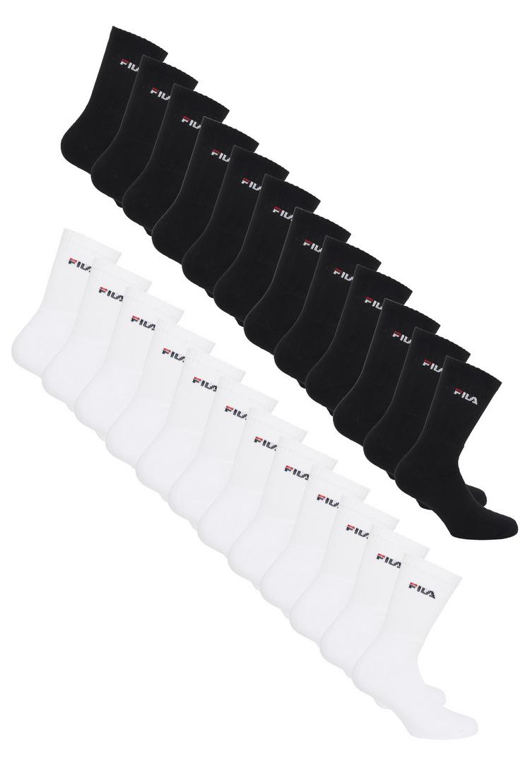 FILA FILA 24er-Pack Socken - Black-White - 0 | SportScheck