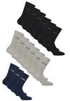 FILA Basic Socken - Black-Grey-Navy