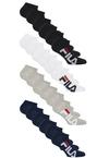 FILA Sneaker Socken - Black-White-Navy-Grey