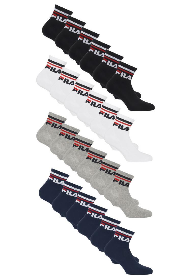 FILA FILA Logo Socken - Black-White-Navy-Grey - 0 | SportScheck