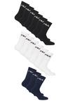 FILA Logo Socken - Black-White-Navy