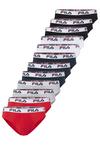 FILA Logo Funktionsunterhose Herren - Black-White-Navy-Grey-Red
