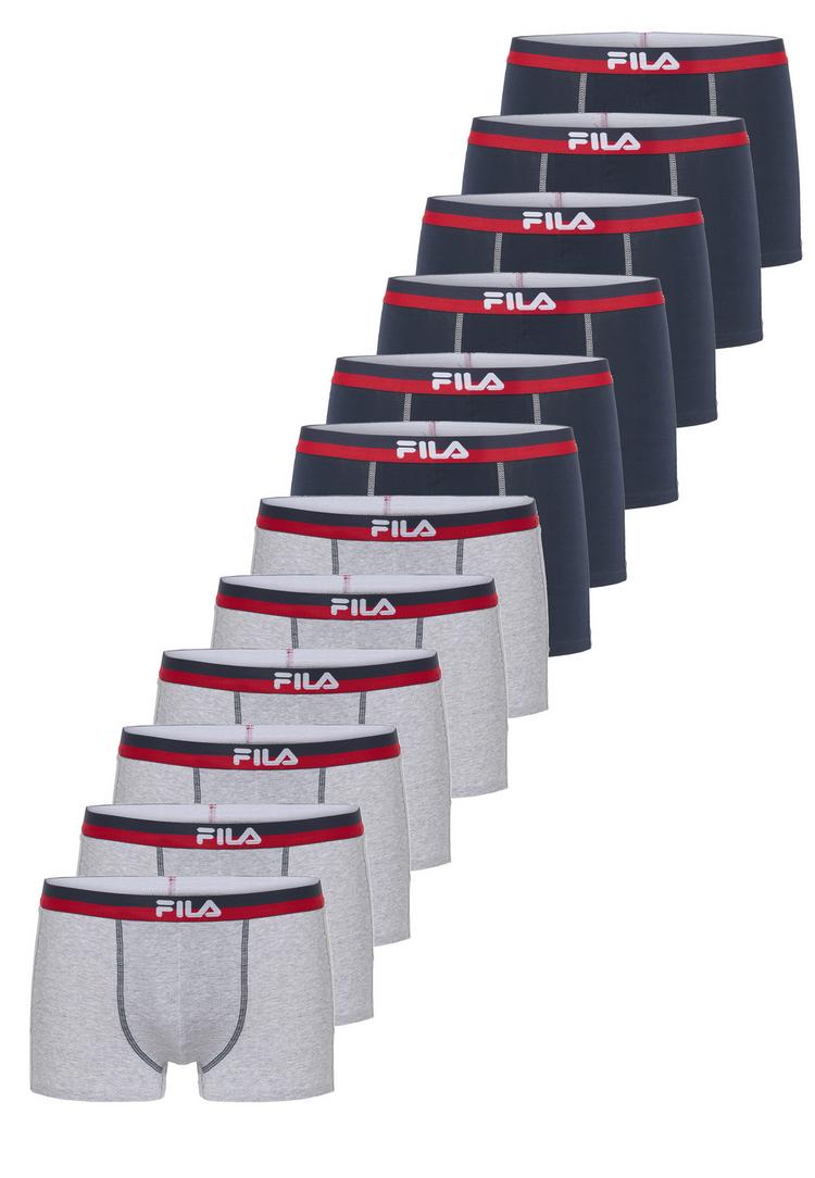 FILA FILA 12er-Pack Unterhose Herren - Navy-Grey - 0 | SportScheck