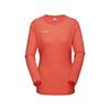 Mammut Tree Wool Langarmshirt Damen - peach melange