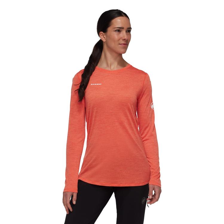 Mammut Mammut Tree Wool Langarmshirt Damen - peach melange - 0 | SportScheck